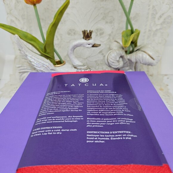 2X TATCHA The Water Cream 1.7 fl.oz. Refillable  New Free Furoshiki Wrap - Picture 2 of 12